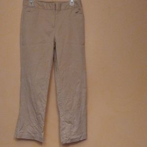 VGUC Geoffrey Beene Sport stretch khakis, size 10 Short